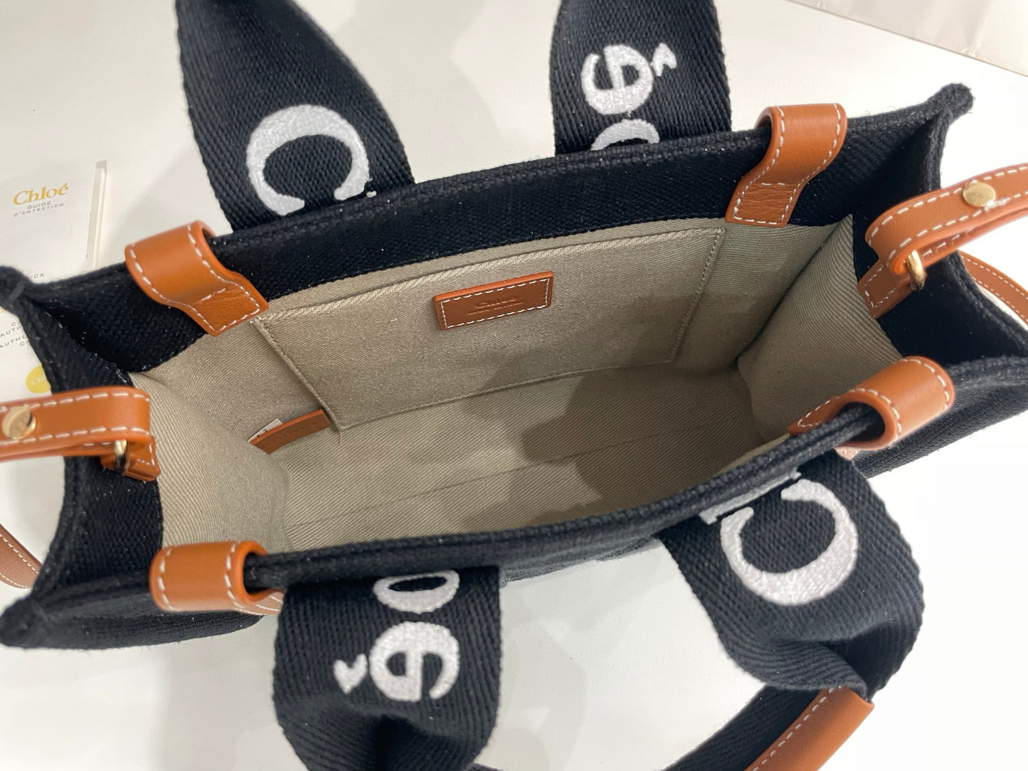 Chloe Woody Tote Bag