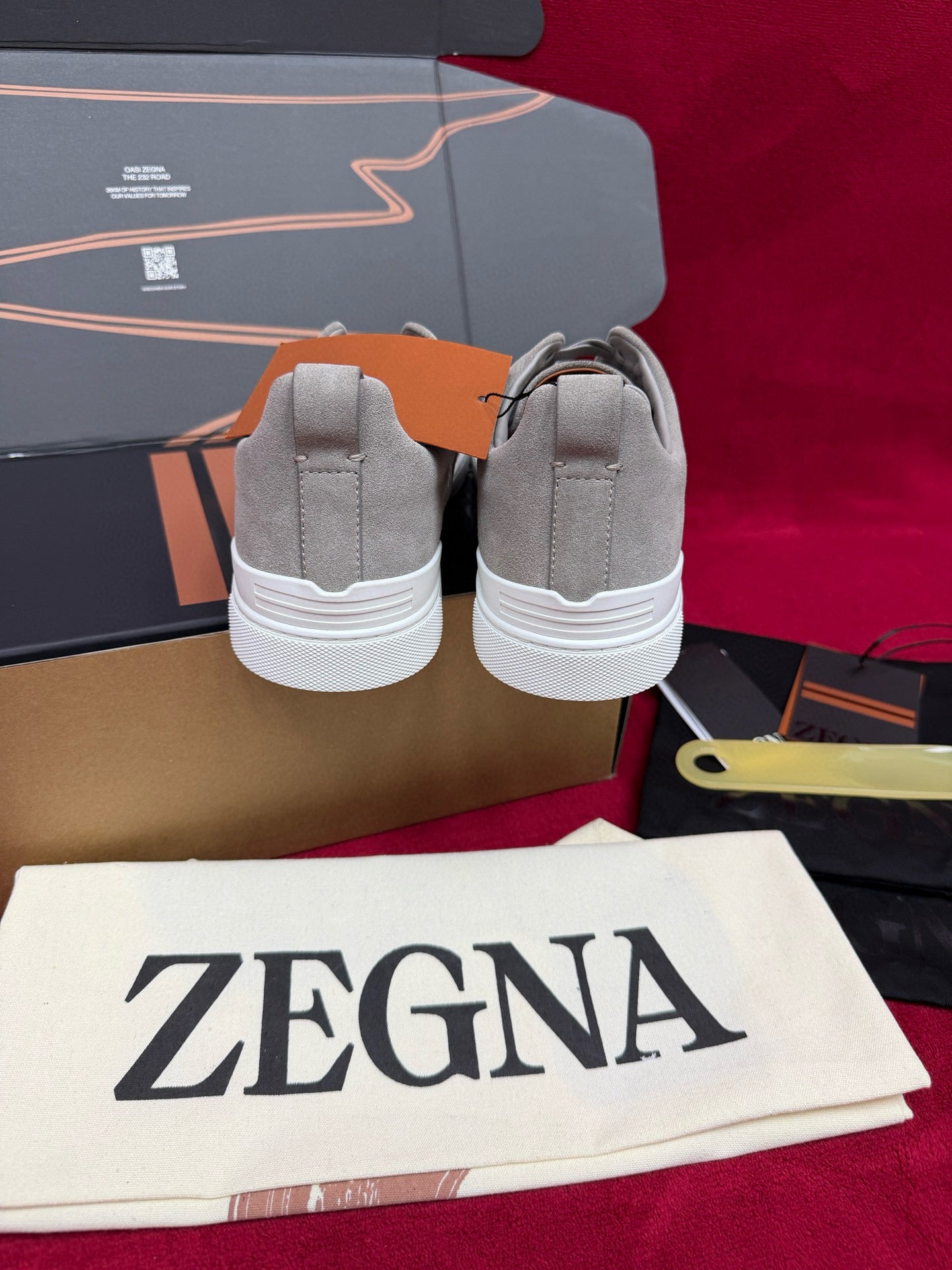Zegna Suede Sneakers