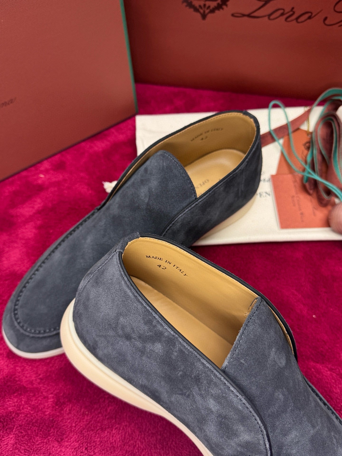 Loro Piana Open Walk Loafers