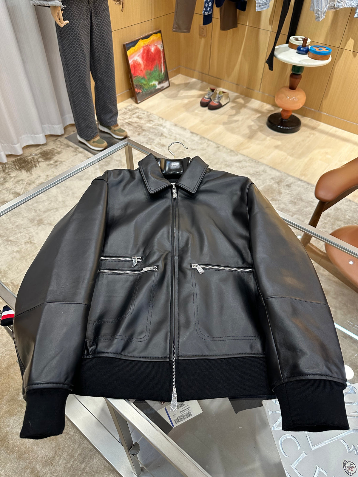 Hermes Leather Jacket