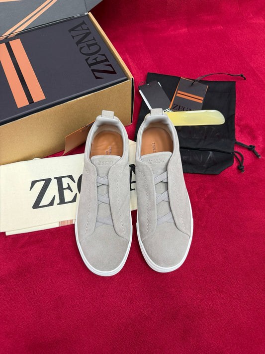 Zegna Suede Sneakers