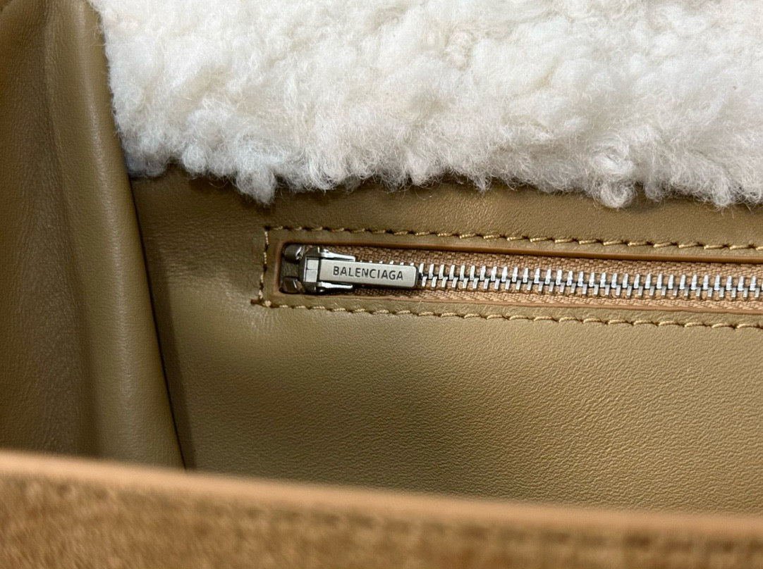 BLCG Rodeo Medium Suede Handbag 40x30x13cm