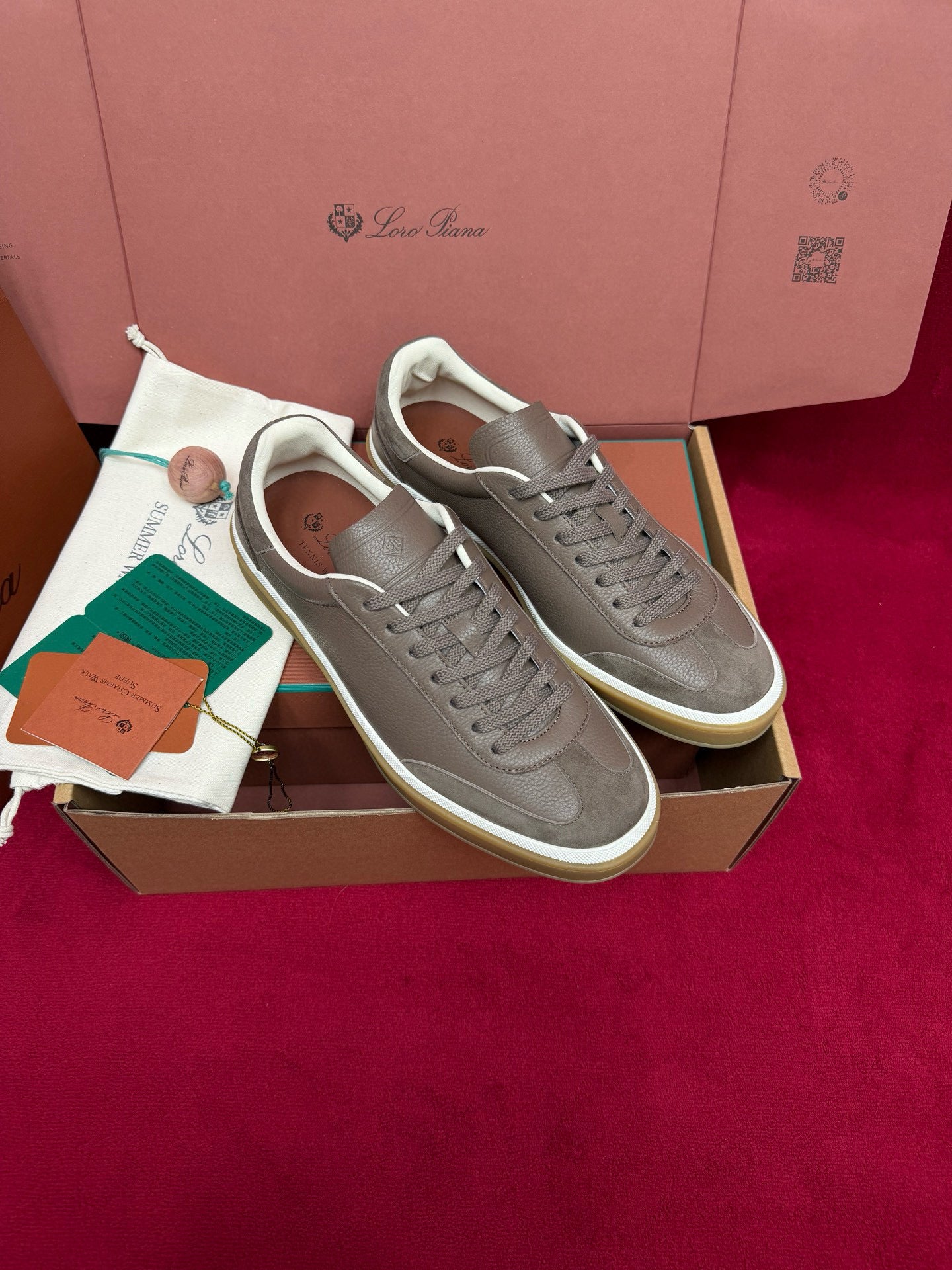 Loro Piana Tennis Walk Sneakers