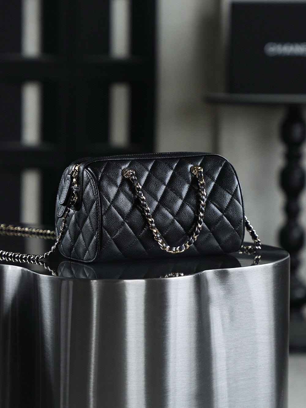 Chanel 25P Mini Bowling Bag