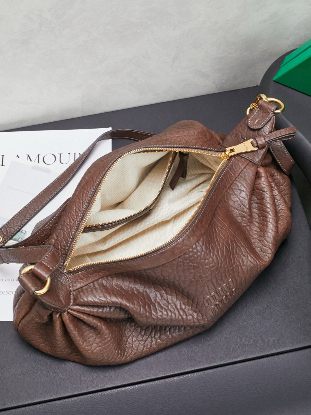 Miu Miu Shoulder Bag 40x20x15cm
