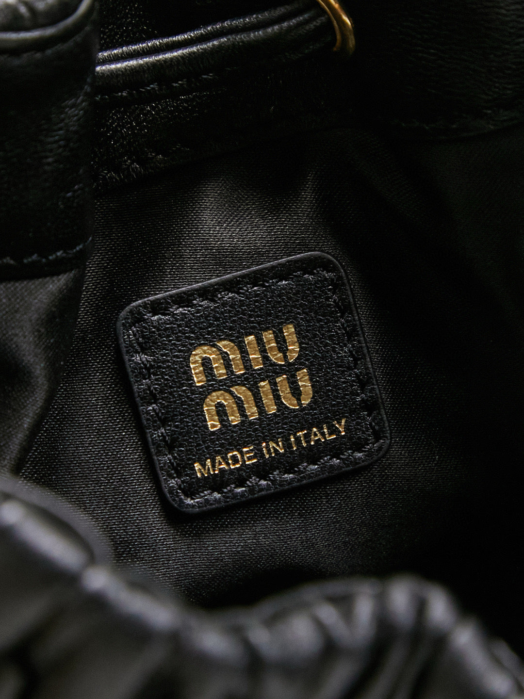 Miu Miu Nappa Handbag
