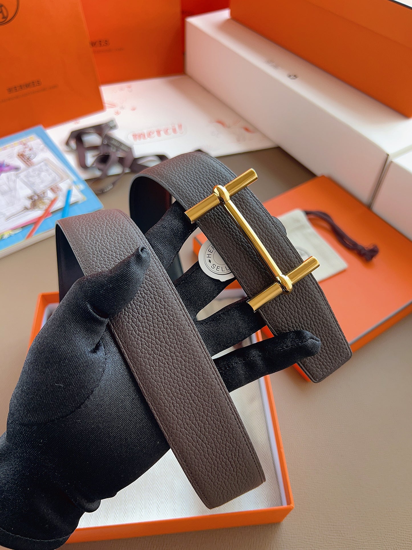 Hermes Belt
