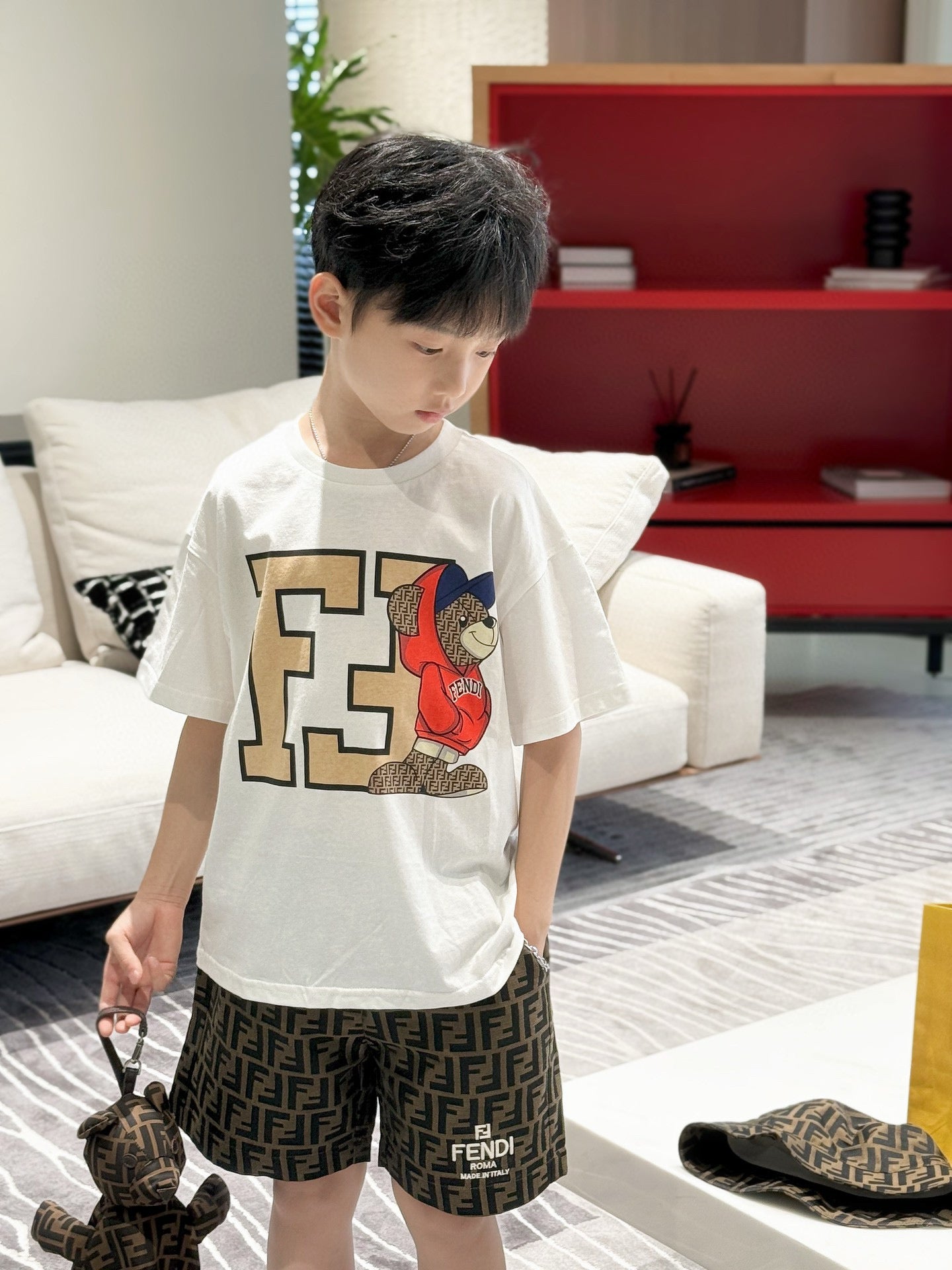 Fendi T-Shirt/Pant Set