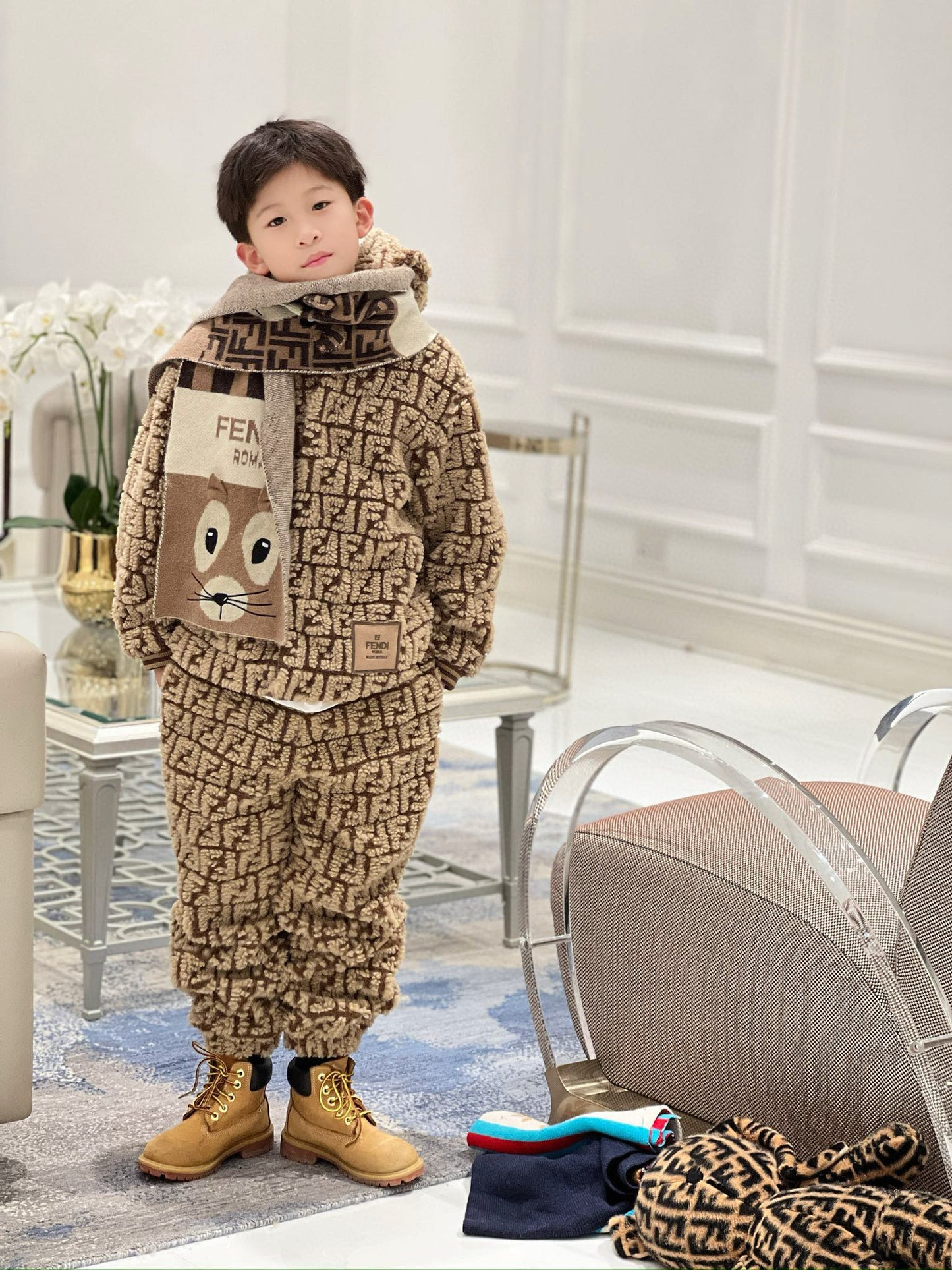 Fendi Jacket/Long Set