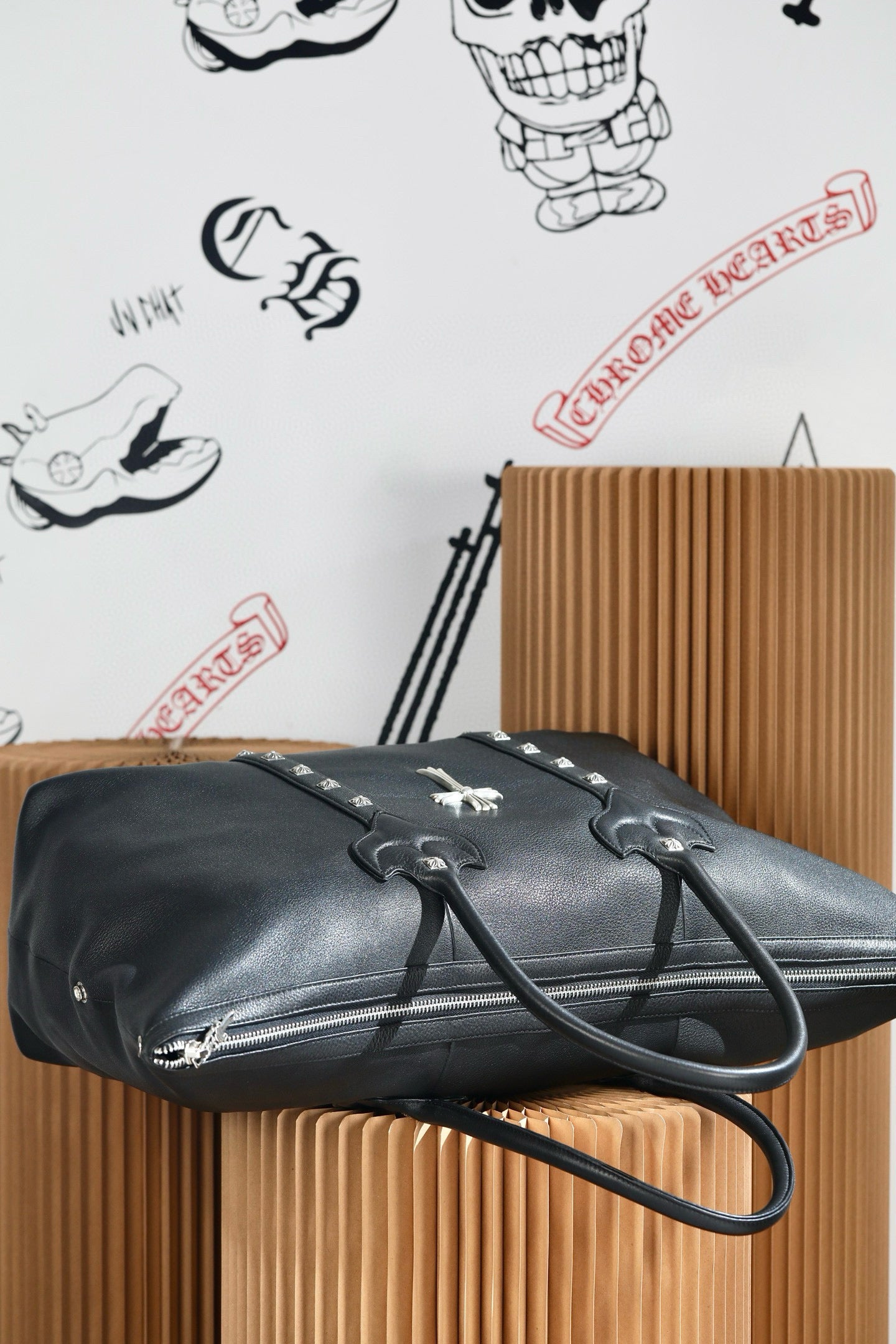 Chrome Hearts Cross Duffle Bag