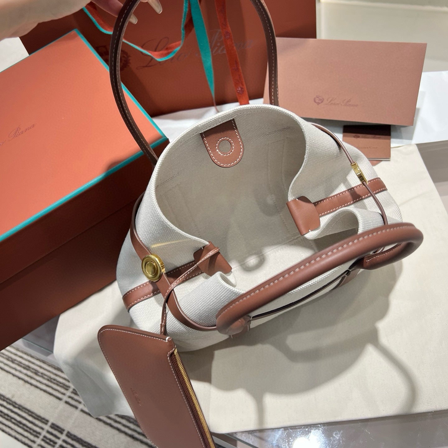 Loro Piana Ghiera Handbag Mini