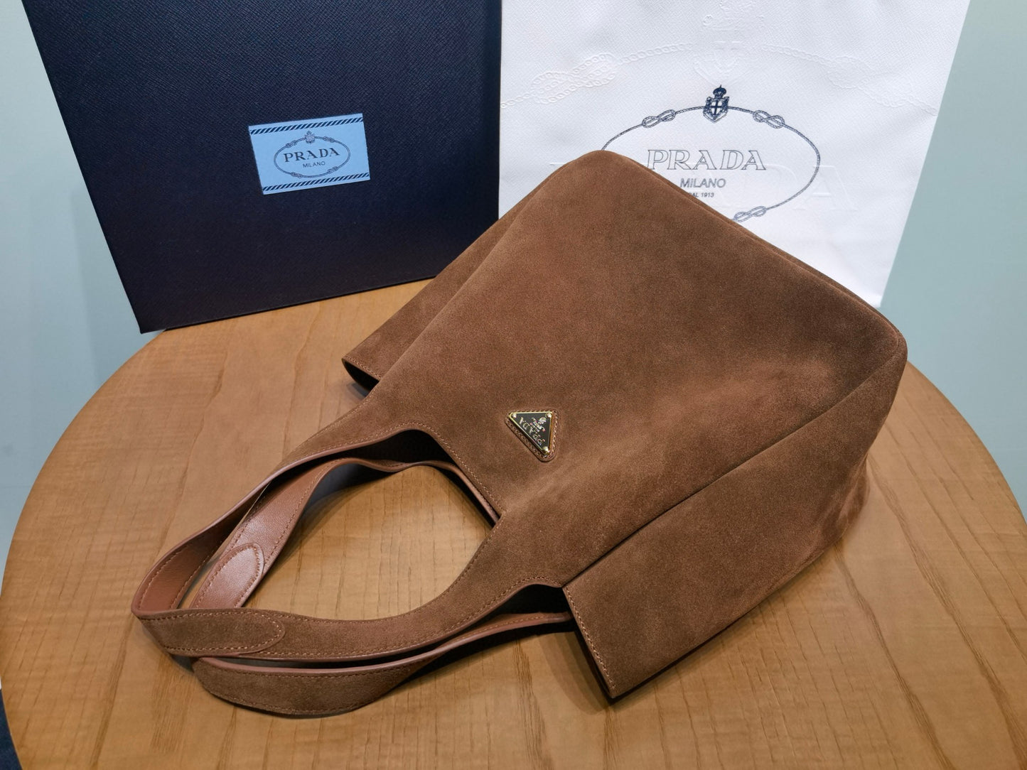 Prada Tote Basket Bag