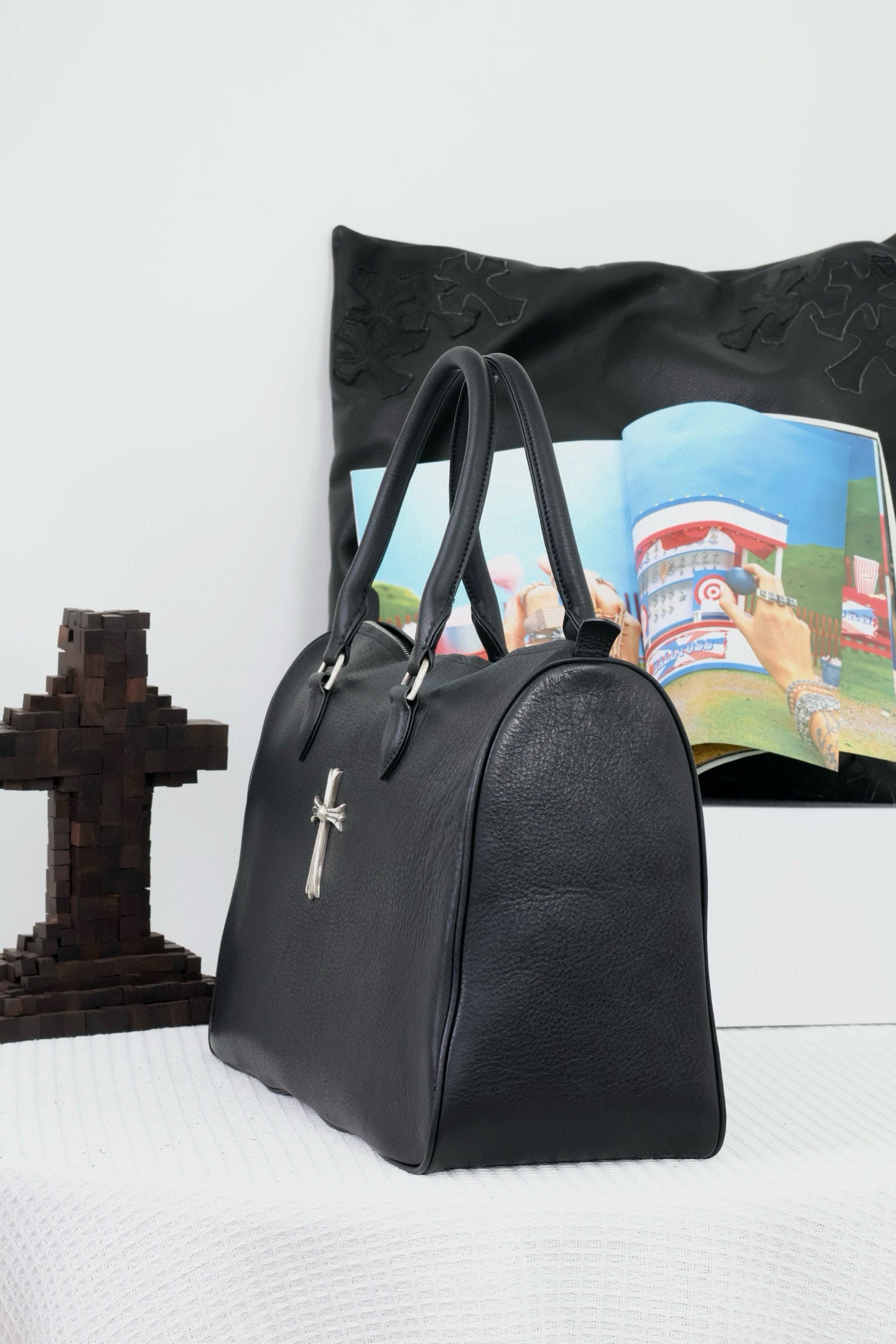 Chrome Hearts Cross Travel Bag