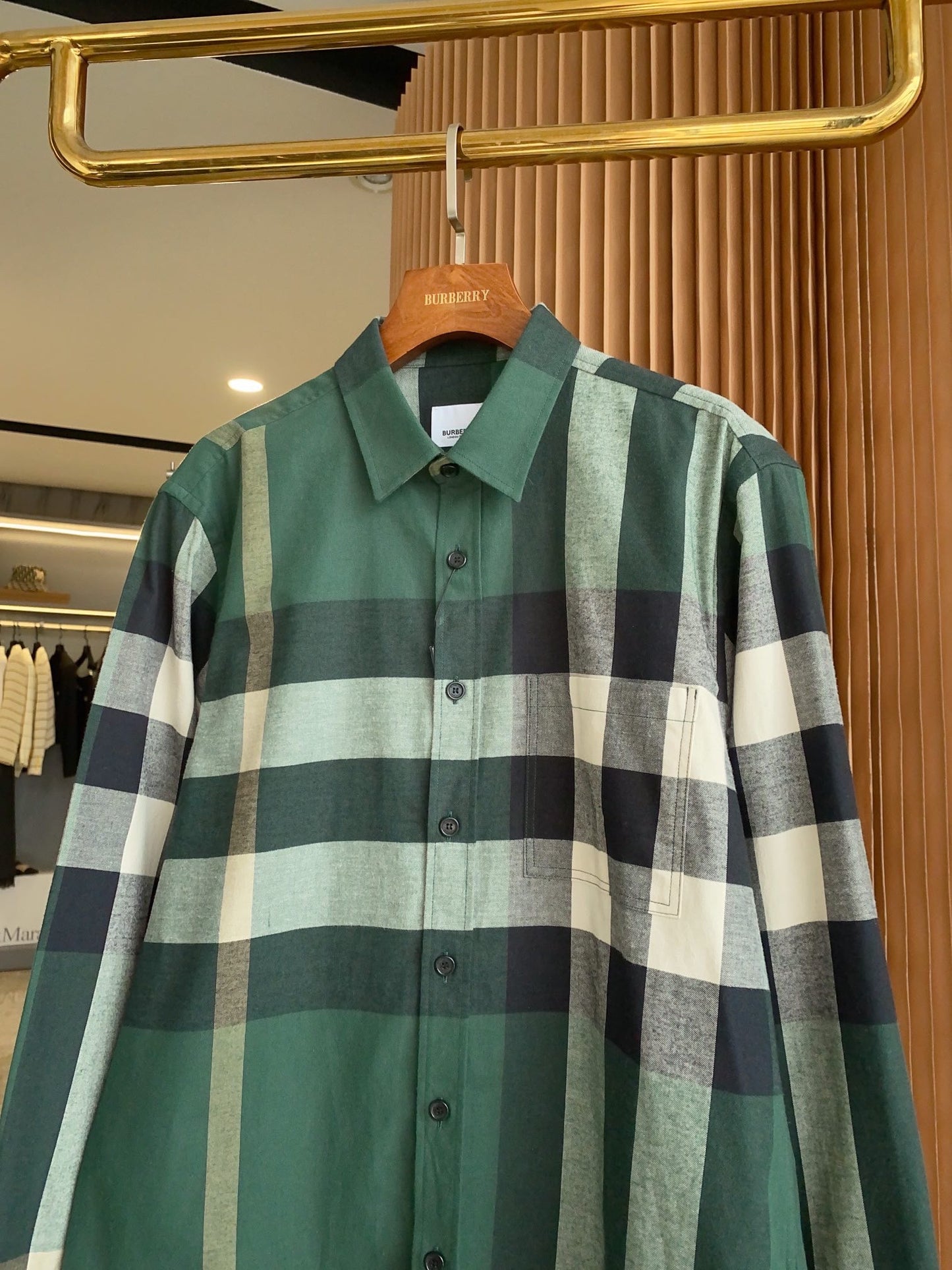 Camisa de manga larga de Burberry