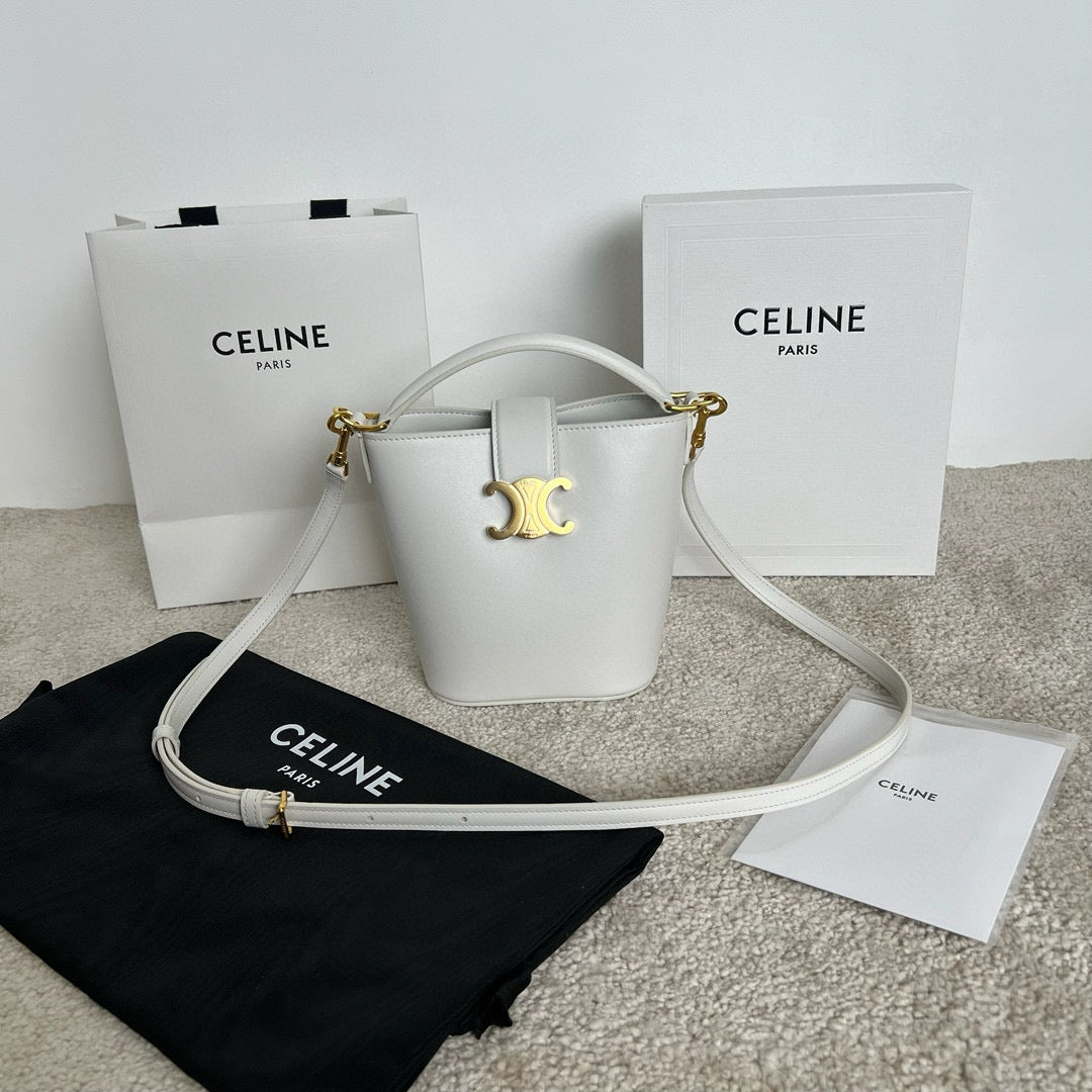 Celine Triomphe Bucket