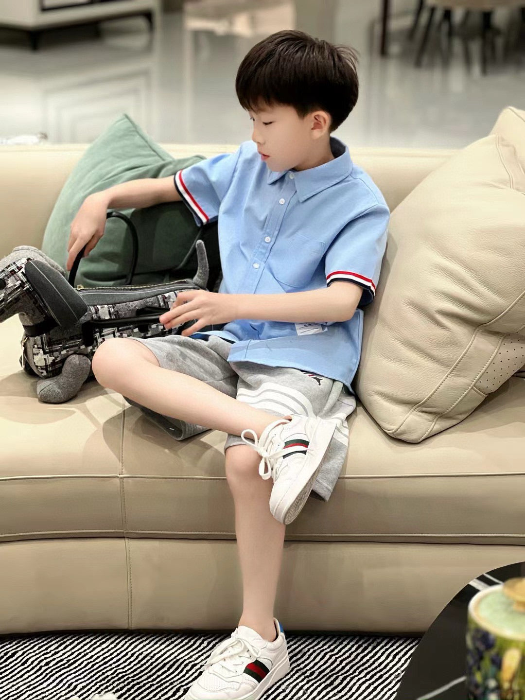 TB Polo/Short Pant Set