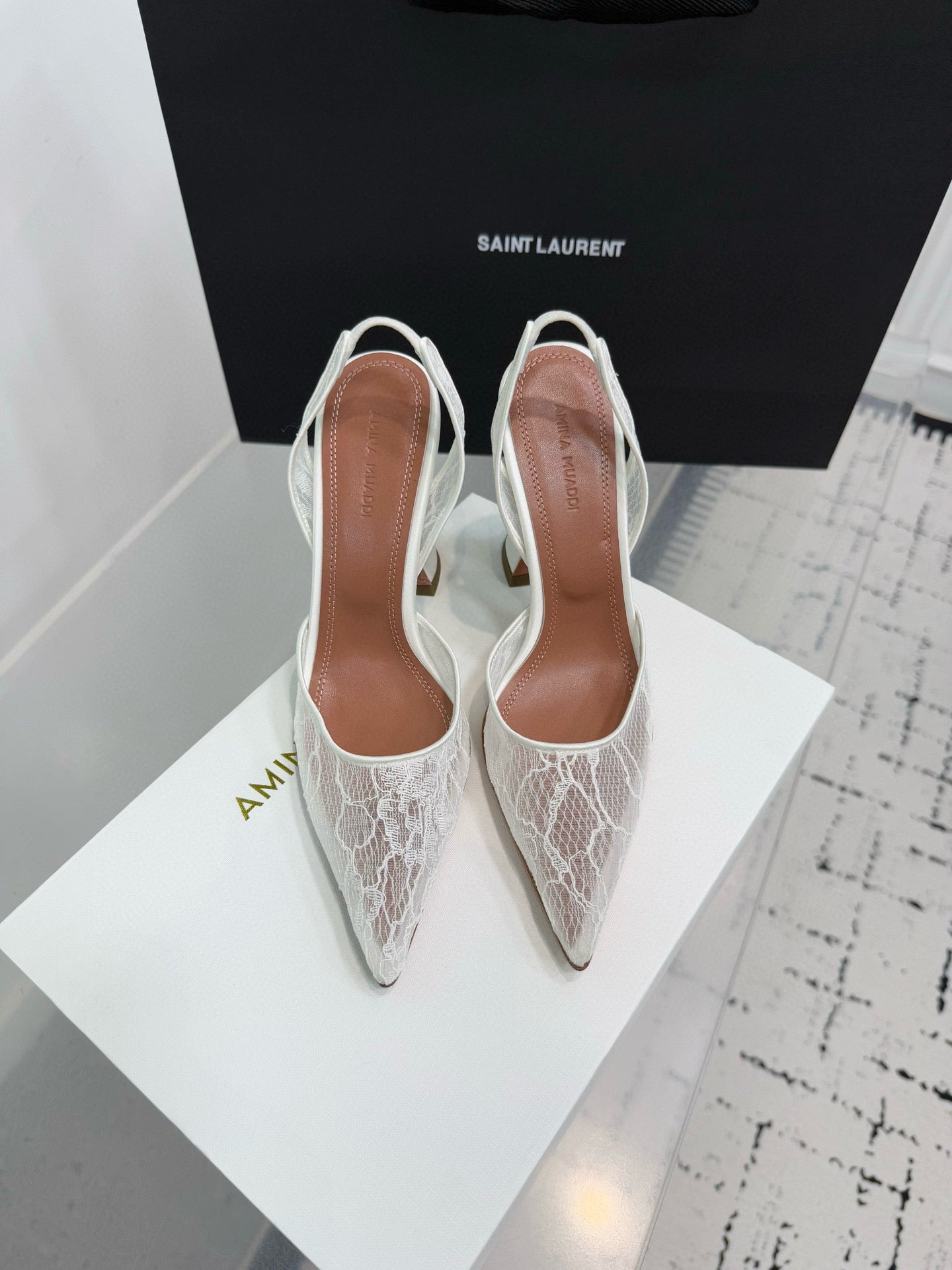 Amina Muaddi Heels