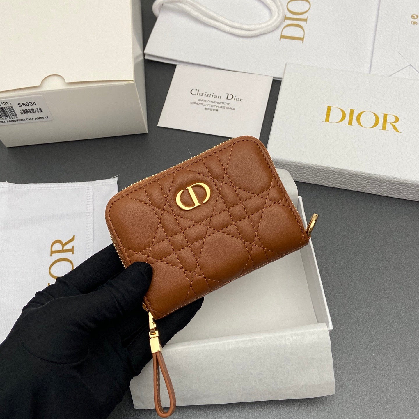 Dior Jolie Glycine Wallet