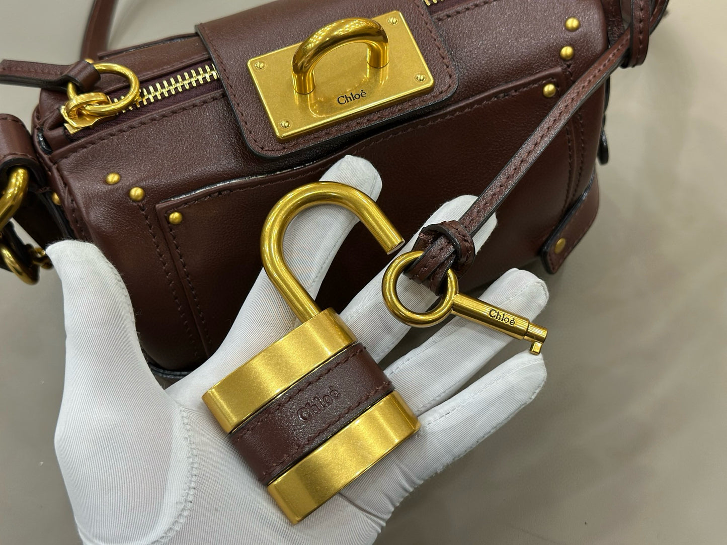 Chloe Paddington Bag(22CM*15CM*10CM)