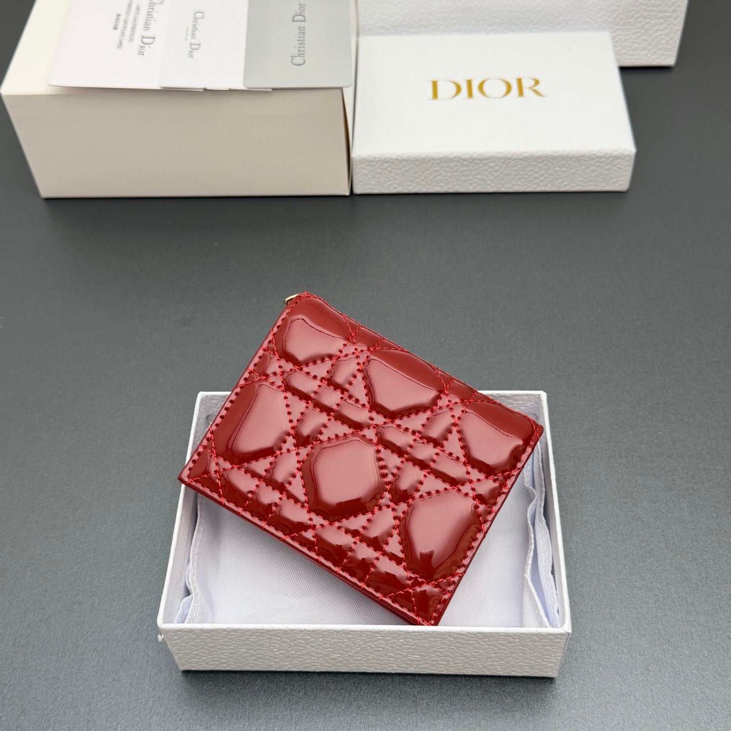 Dior Lady Gardenia Wallet