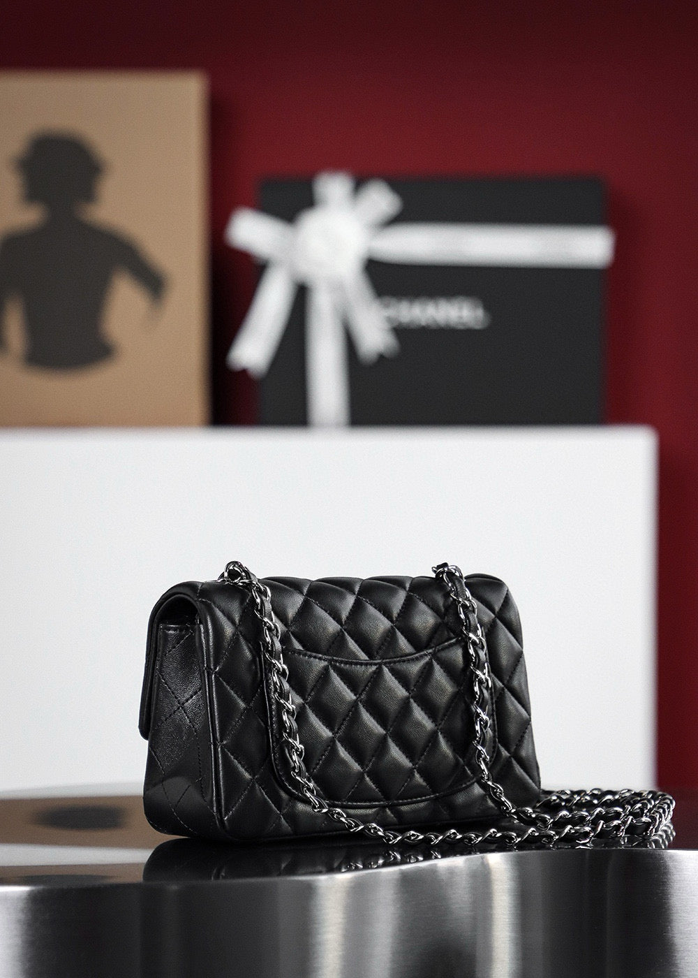 Chanel CF Mini Bag (12x20x6cm)
