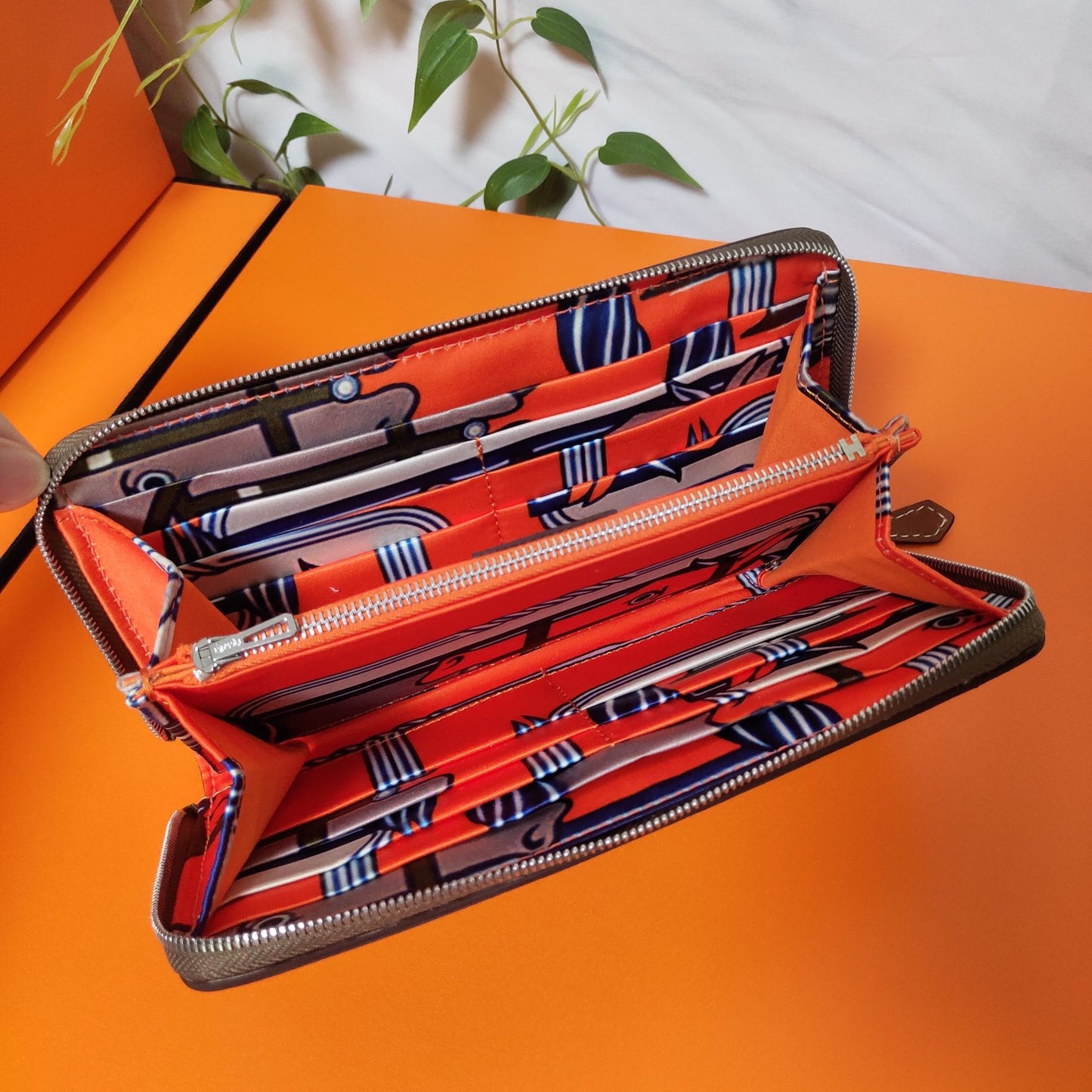 Hermes Azap Long Wallet