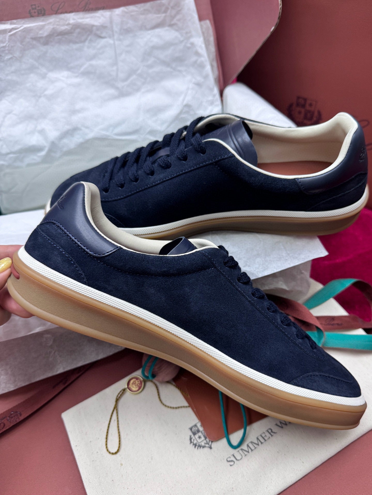 Loro Piana Tennis Walk Sneakers