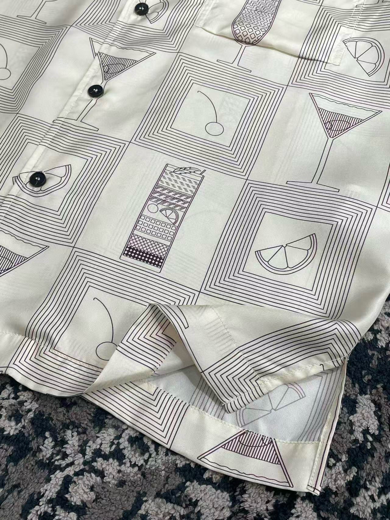 Loro Piana Silk Shirt Set