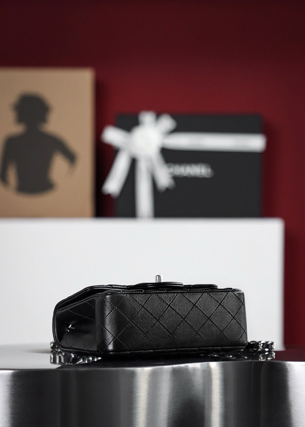 Chanel CF Mini Bag (12x20x6cm)