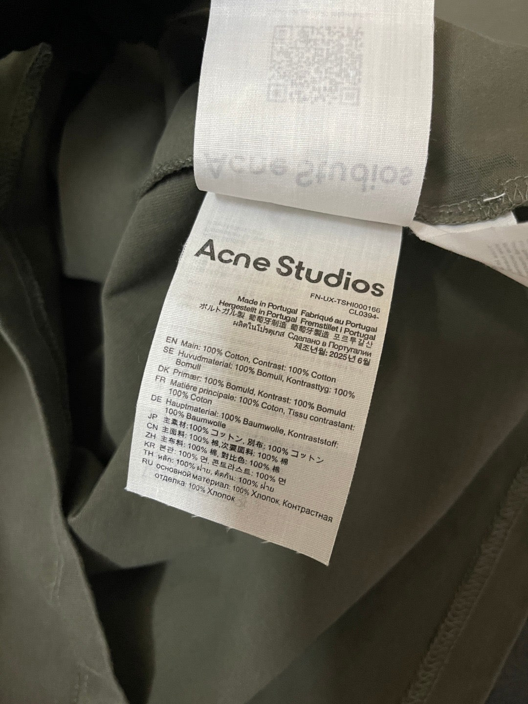 Acne Studios Long Sleeve Tee