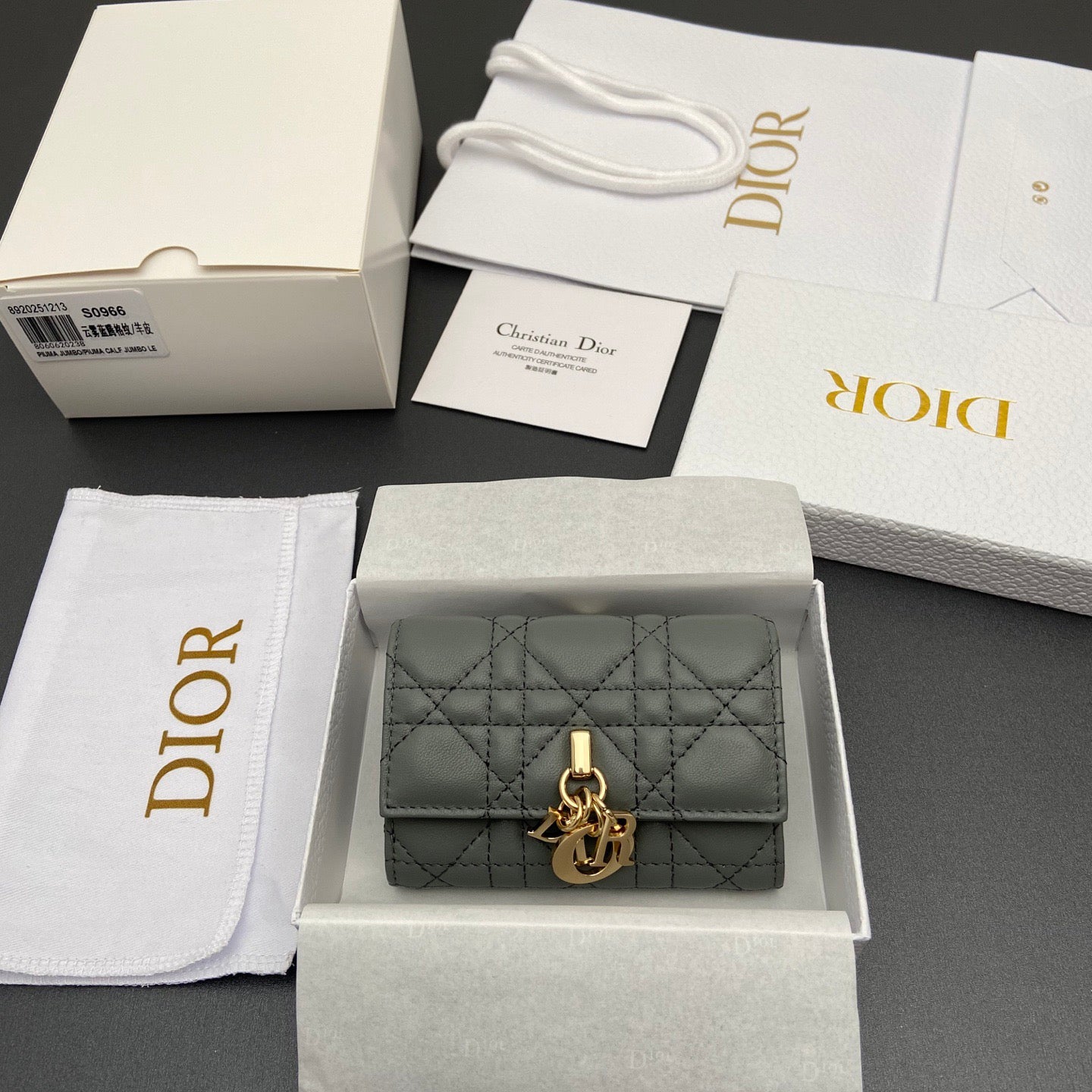 Dior Jolie Glycine Wallet