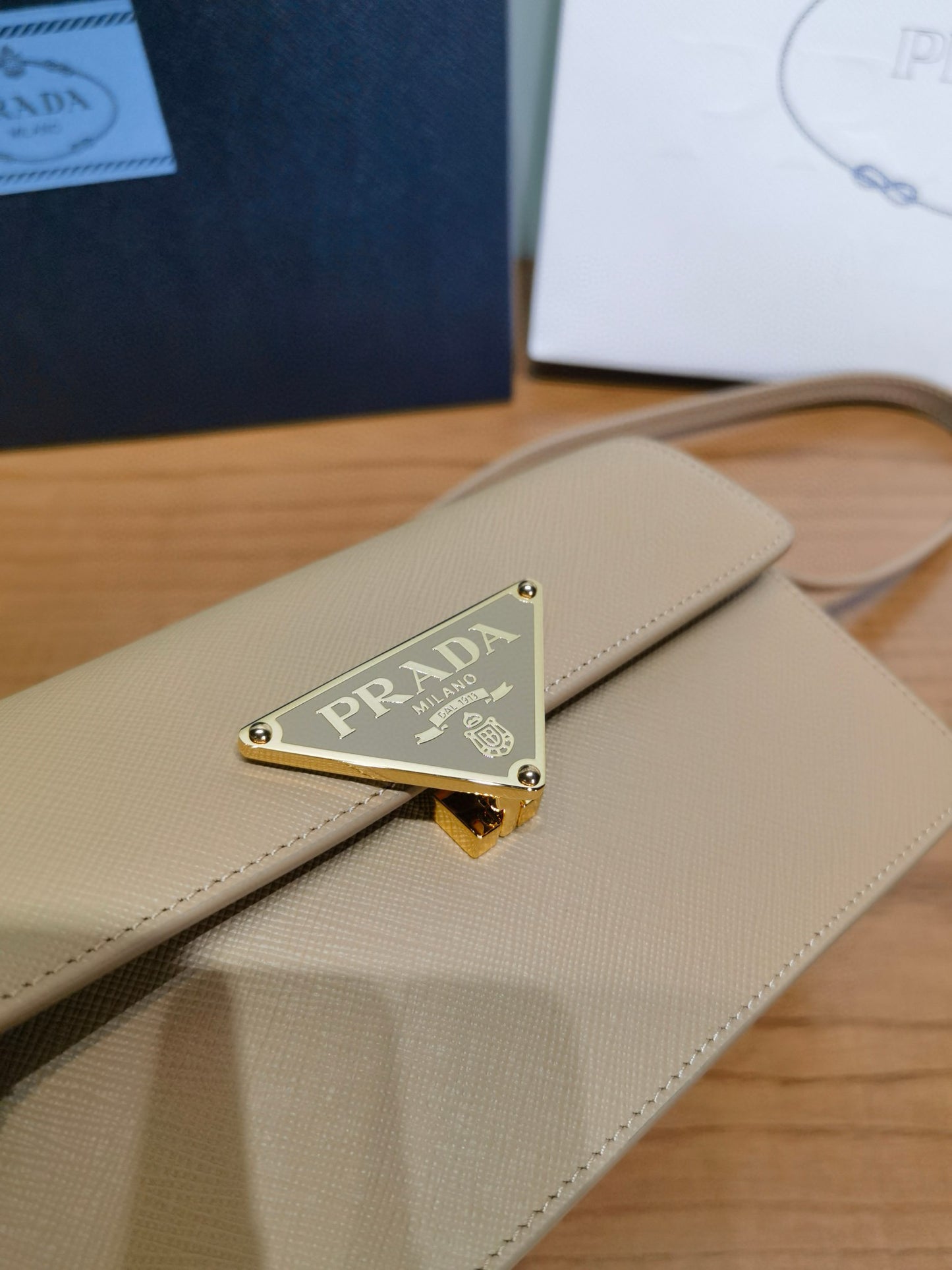 Prada Saffiano Cross Body Bag