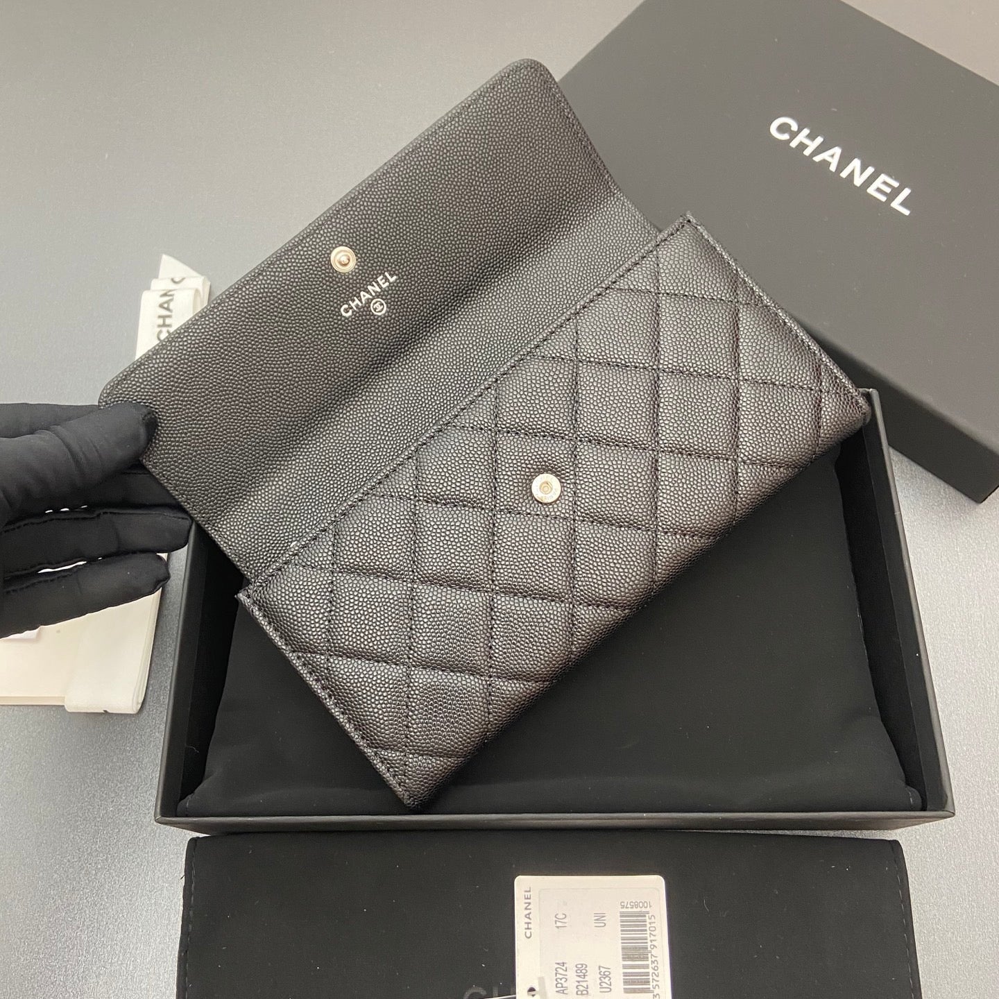 Chanel Long Flap Wallet