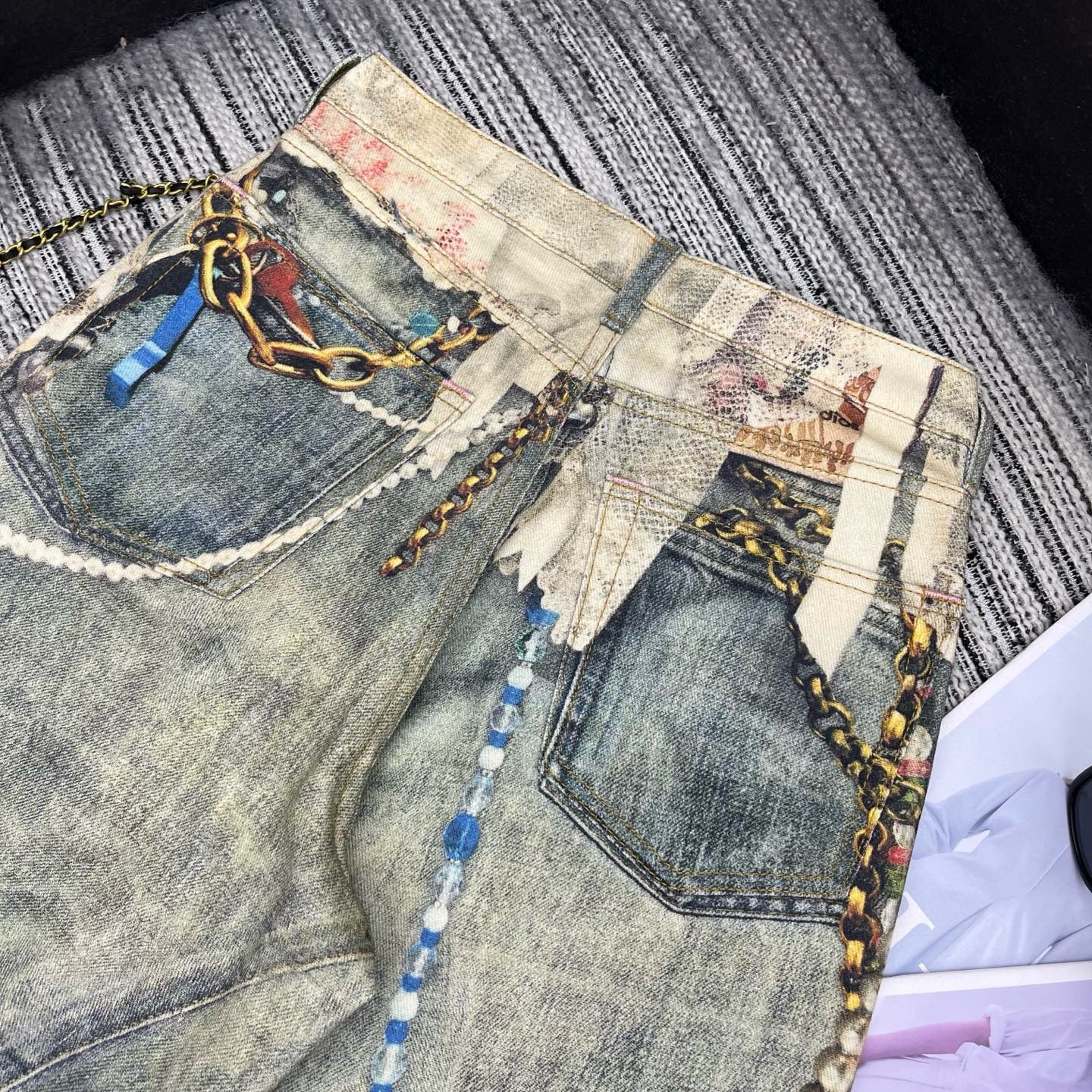 Acne Studios Long Jeans