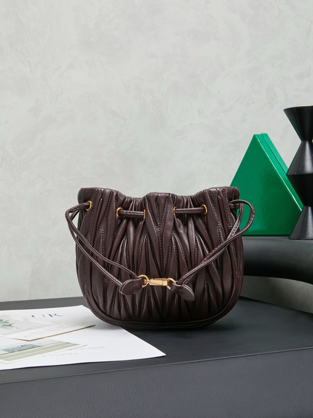 Miu Miu Nappa Handbag