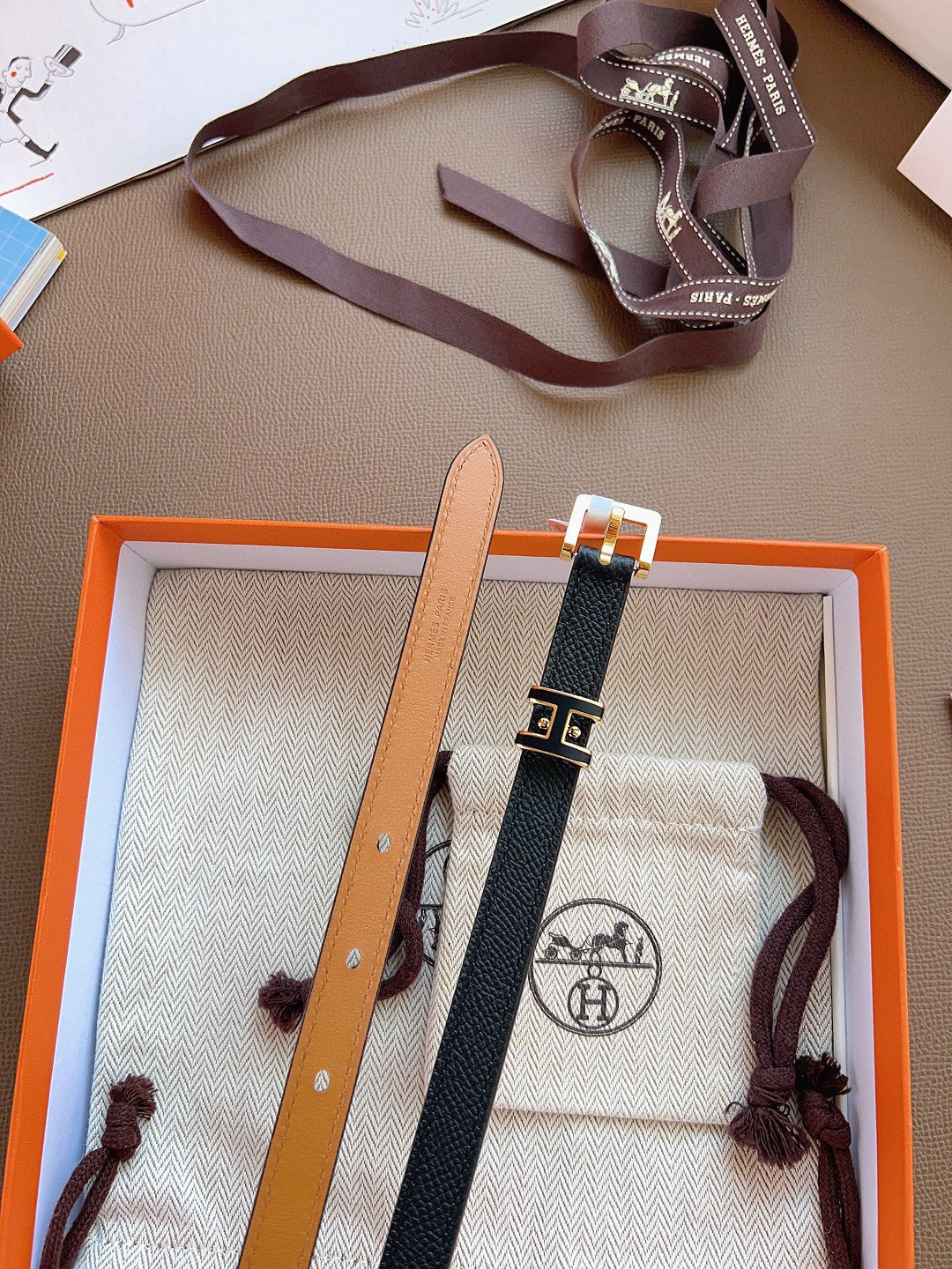 Hermes Belt