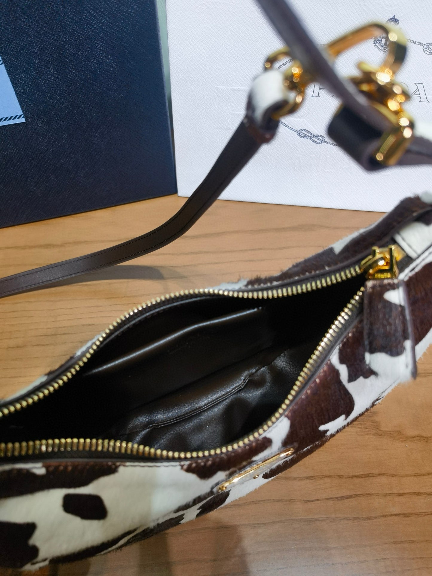 Prada Arque Moon Bag