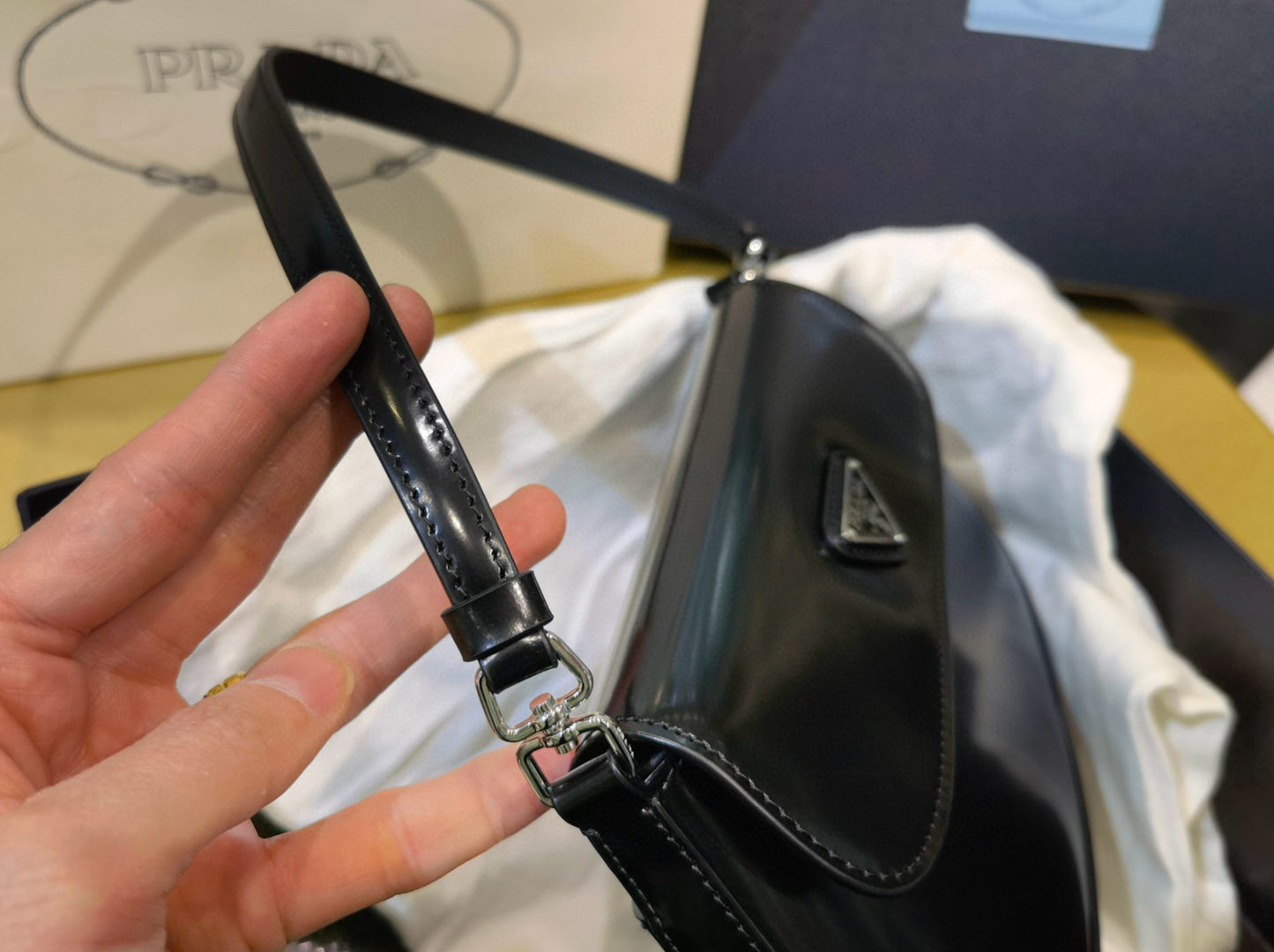 Prada Cleo Shoulder Bag