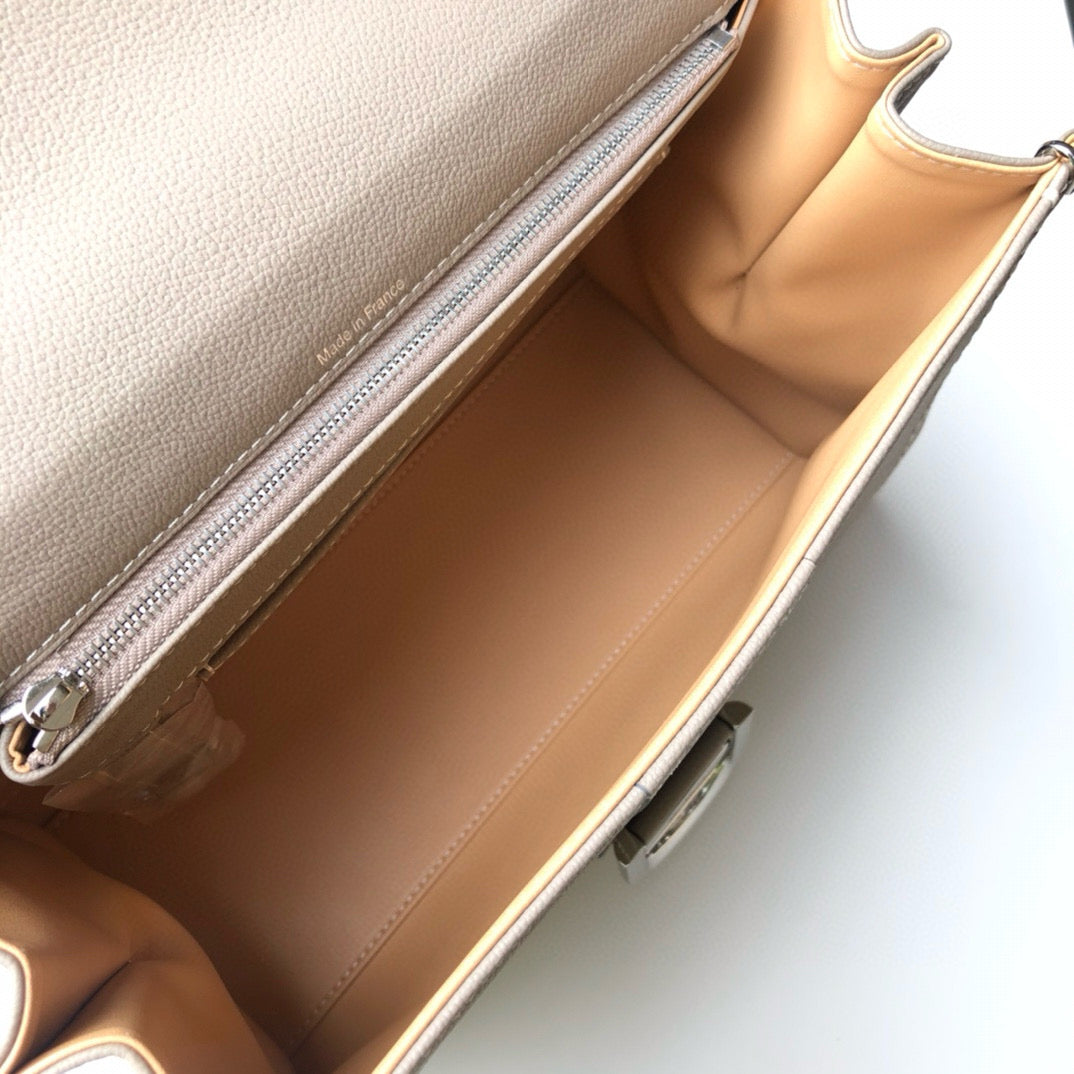 Delvaux Brillant MM Surpique Handbag
