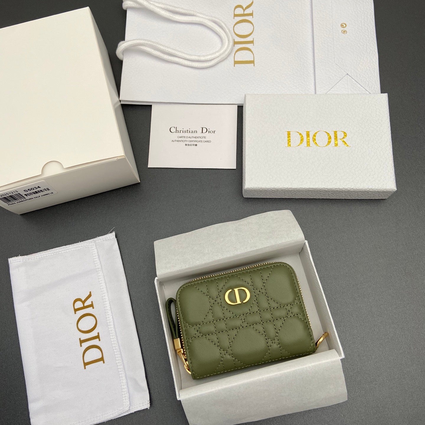 Dior Jolie Glycine Wallet