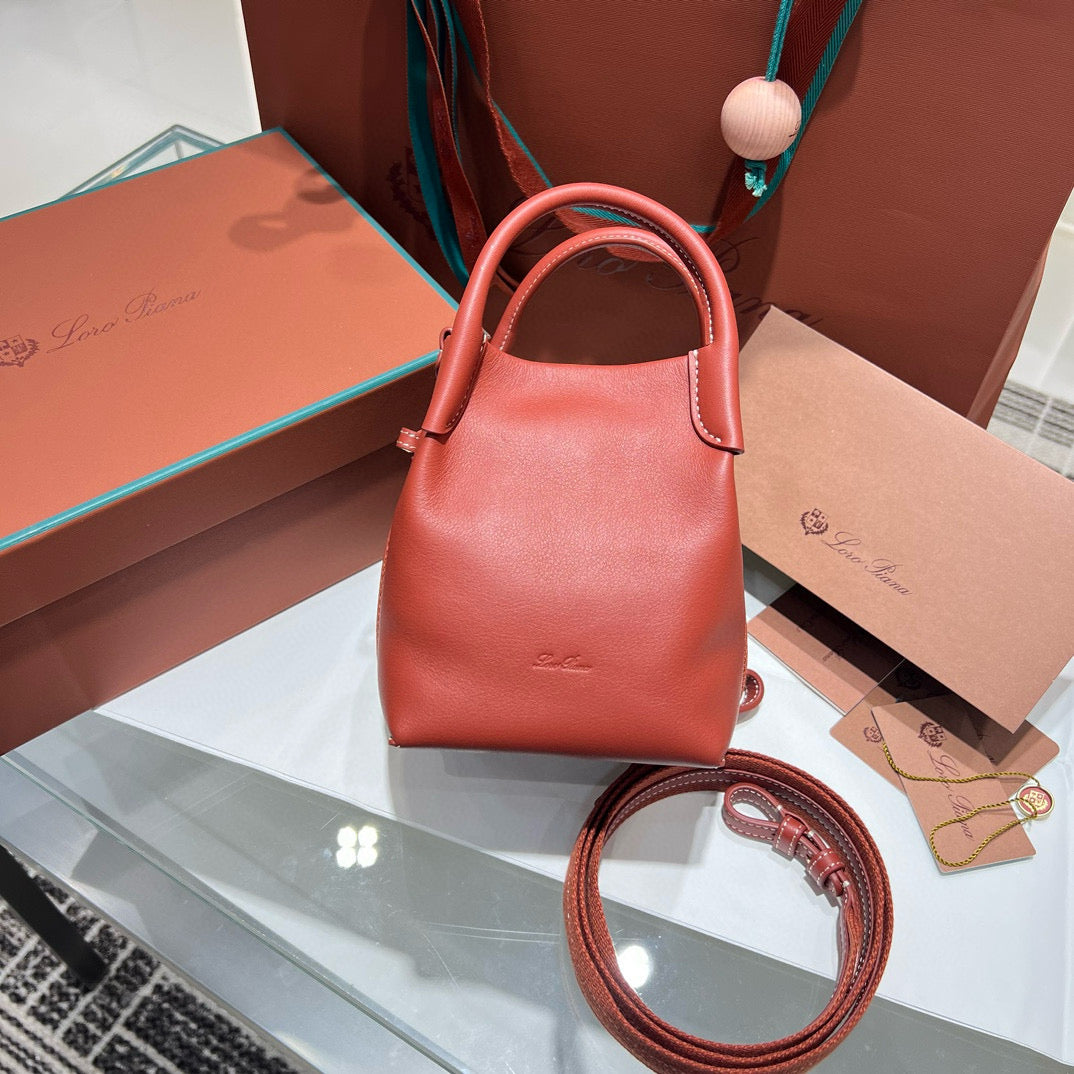 Loro Piana Bale Bucket Bag Mini