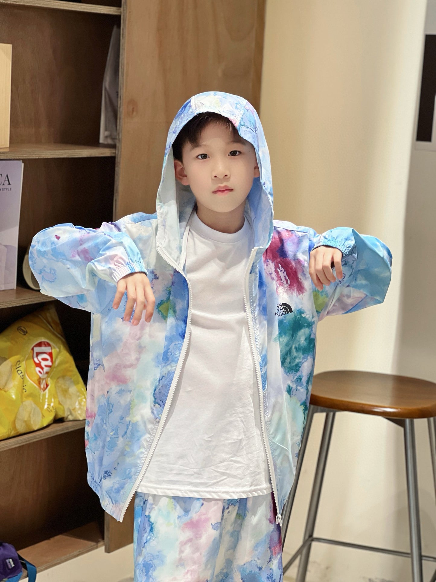 The North Face Jacket/Short Pant Set