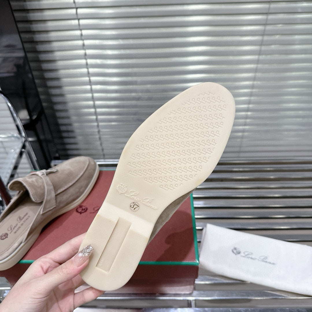 Loro Piana Sabot Loafers