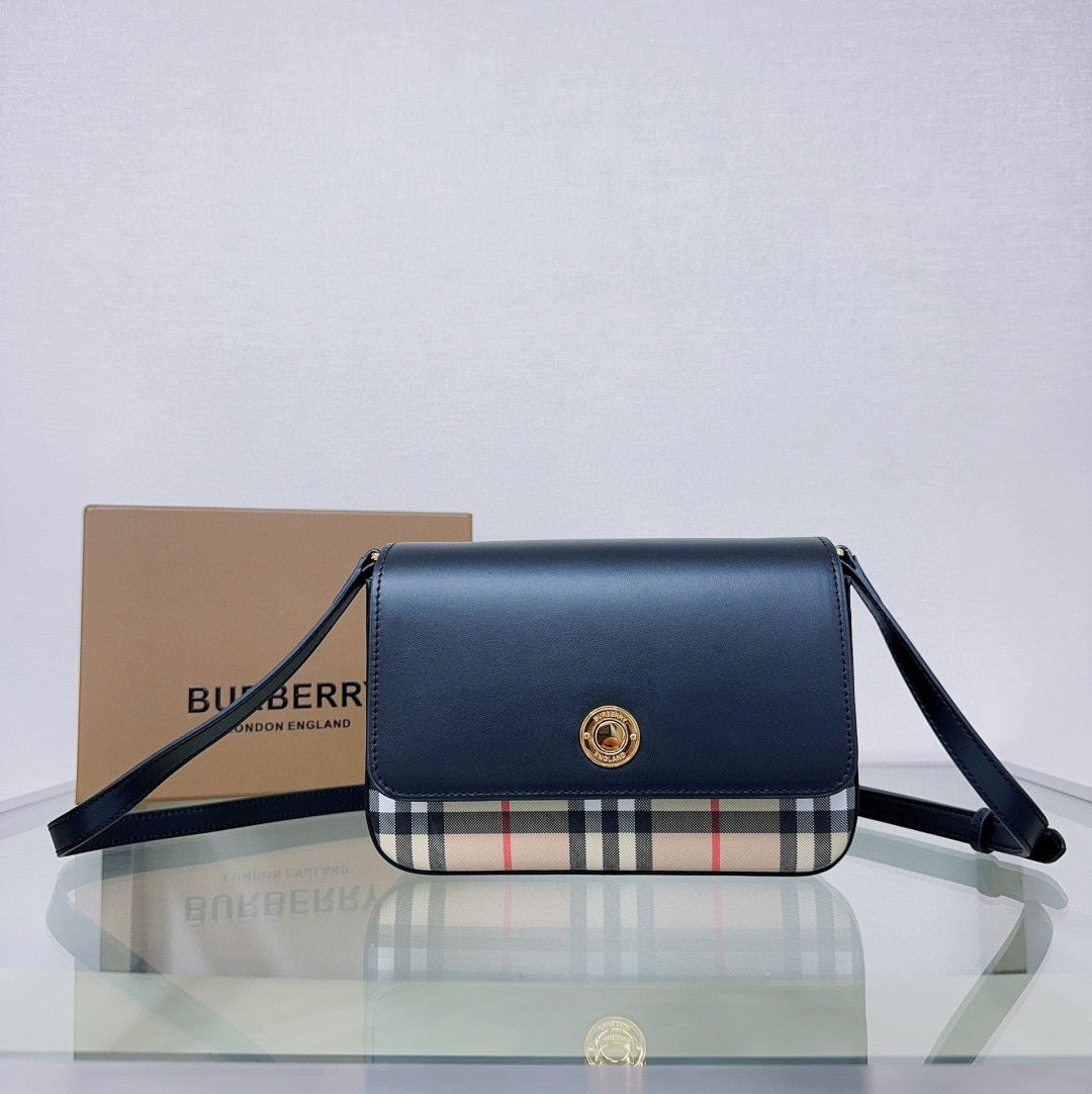 BB Hampshire Check Derby Crossbody Bag