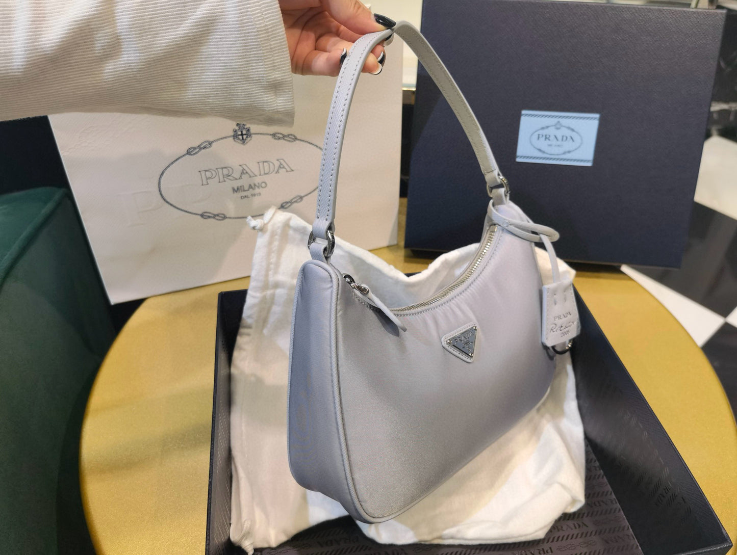 PD Saffiano Hobo Bag