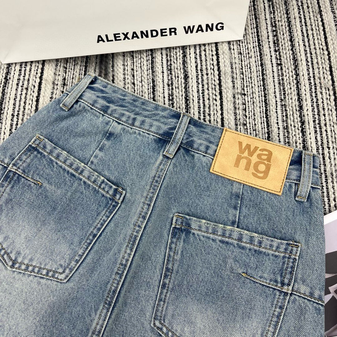 Alexander Wang Jeans Skirt
