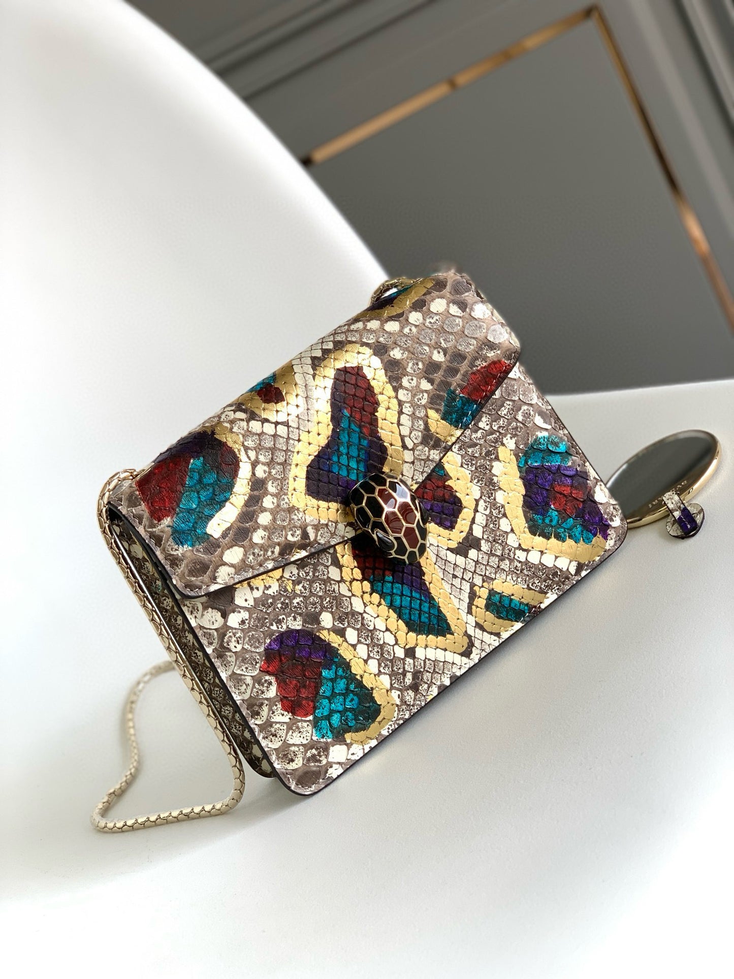 Bvlgari Serpenti Forever Shoulder Bag(20CM*14CM*4.5CM)