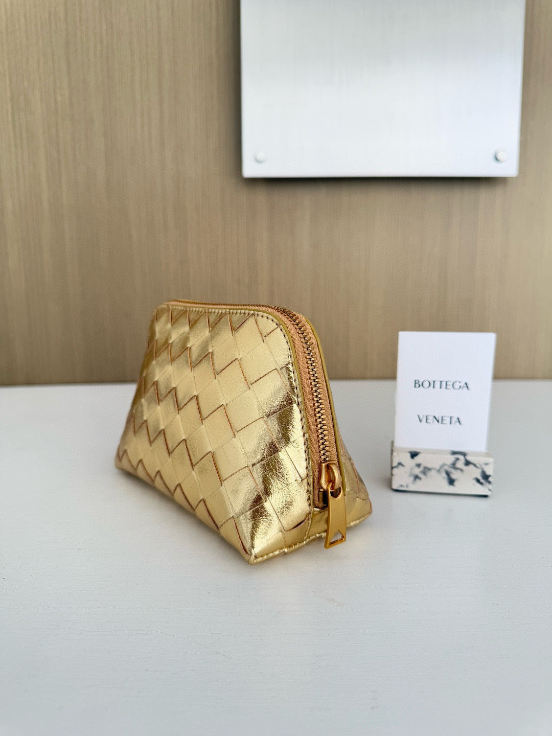 BV Intrecciato Beauty Pouch Bag
