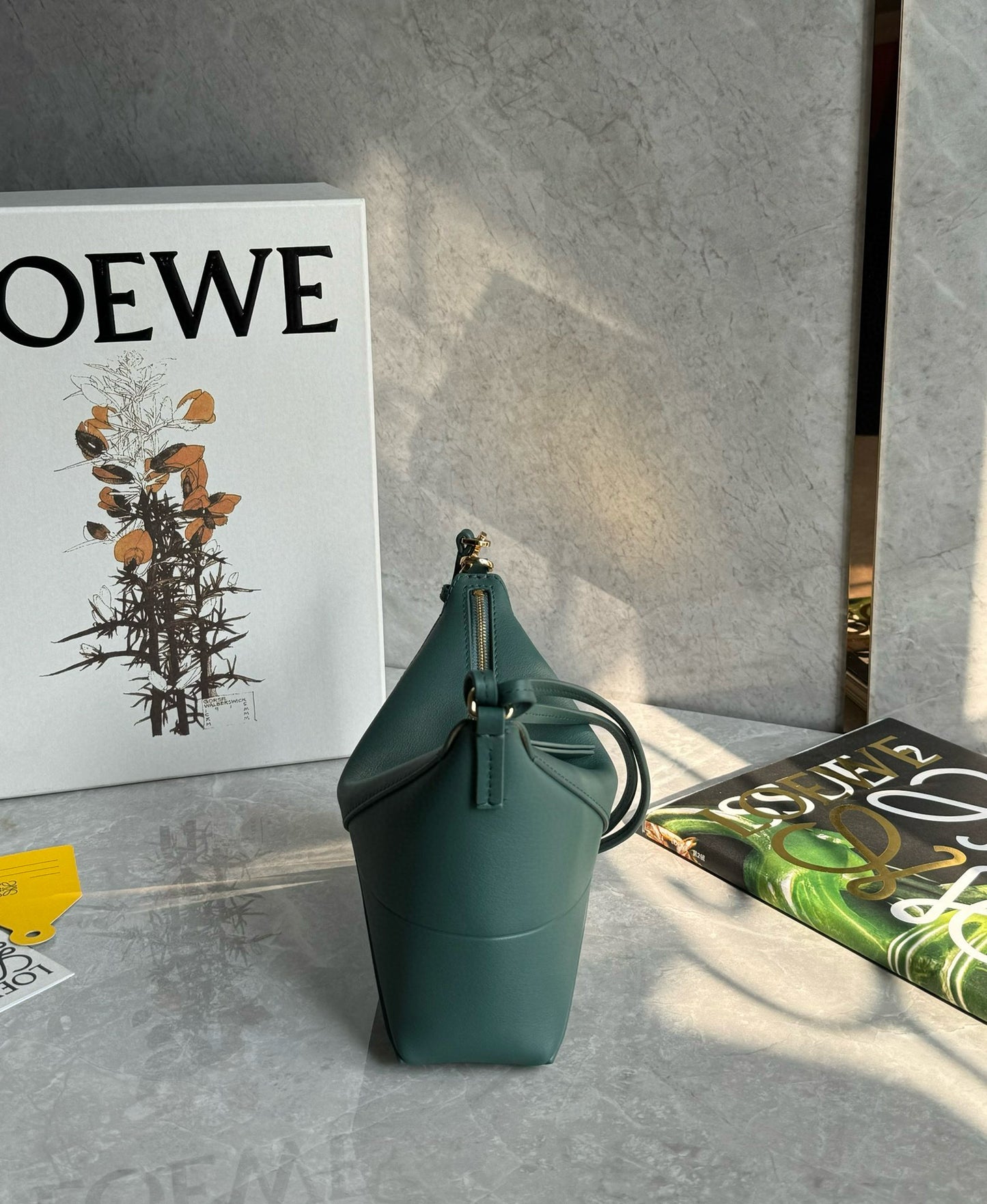 Loewe Puzzle Fold Pouch Mahjong Bag(23x6.5x15.5cm)