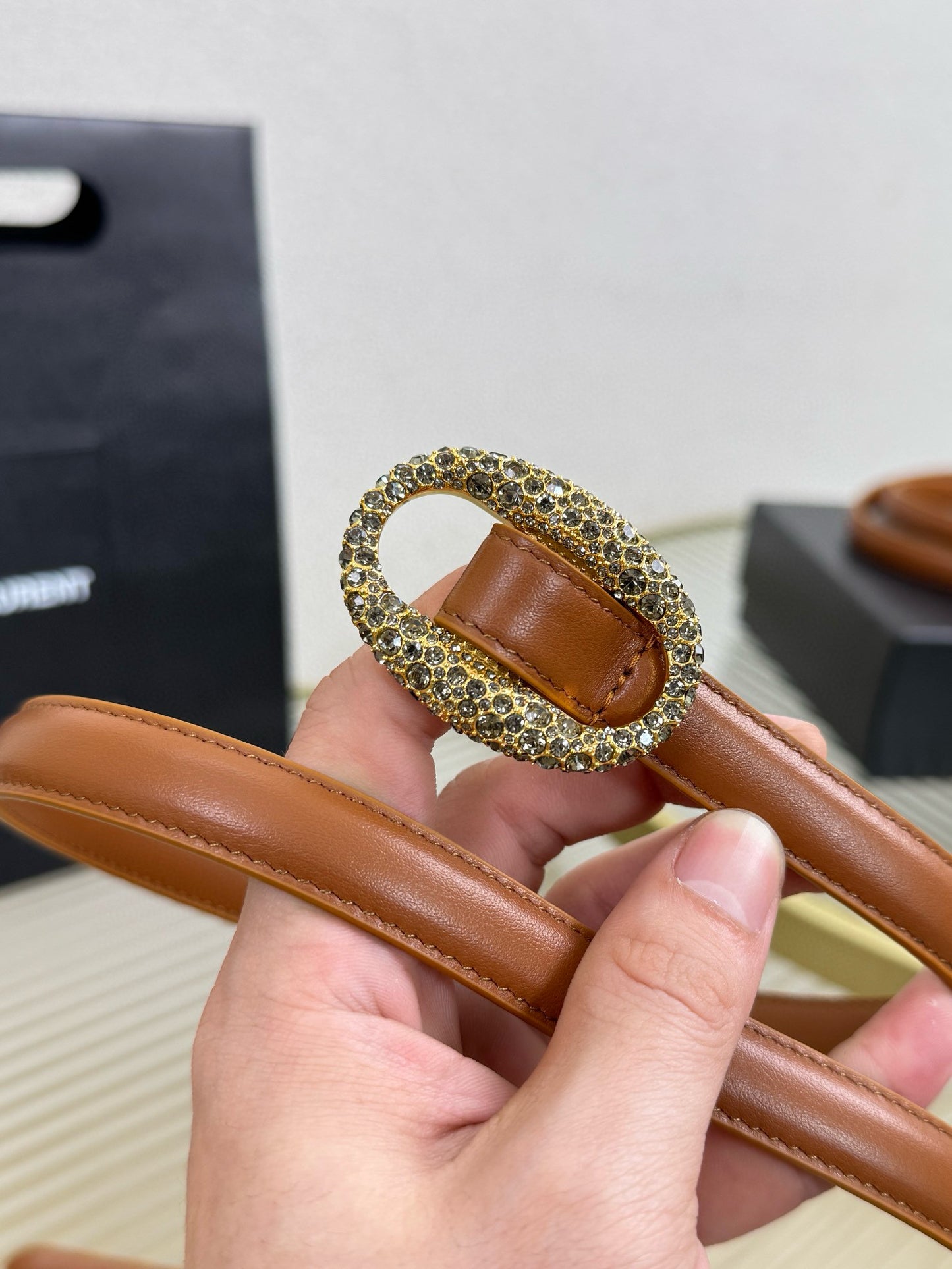 Saint Laurent Belt
